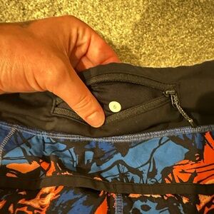 colorful Lulu speed up shorts